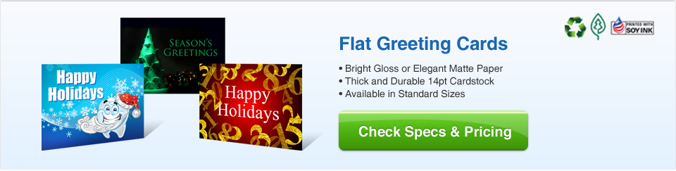 Flat Greeting Cards